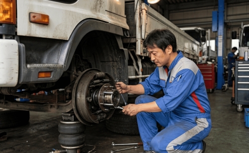 車のドクターとして腕を振るい、夜は家族と食卓を囲む✨整備士としての誇りと、平穏な日常を両立。