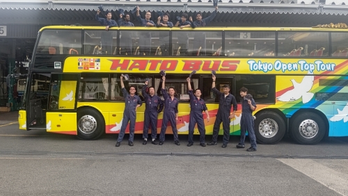 あの⁉はとバスの車両整備士大募集！！