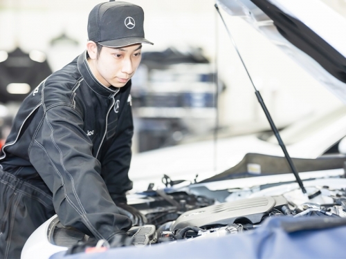 自動車整備士を募集⭐️中途採用インターン求人✅週1日勤務から相談✨メルセデス・ベンツ正規ディーラー