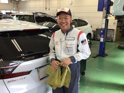 ホンダディーラーの自動車整備士（3級整備士採用枠）