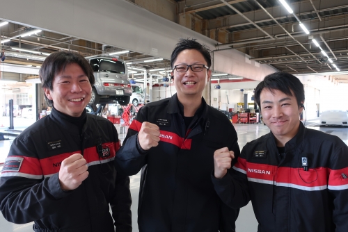 【日産自動車直営ディーラー】自宅通勤圏内での配属！資格取得で給料大幅UP！