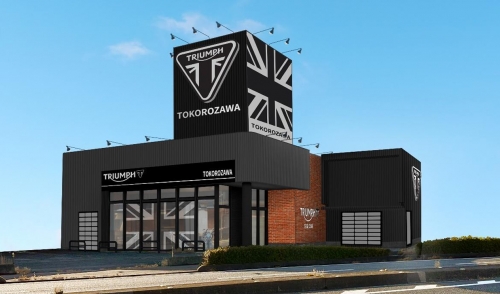 トライアンフ正規ディーラーのサービスマネージャー(工場長)