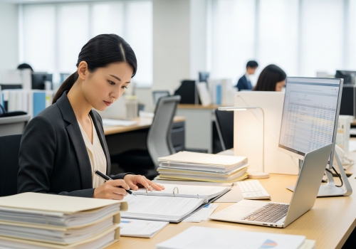 輸入車ディーラーにて登録事務✅会社の信頼を支える登録事務