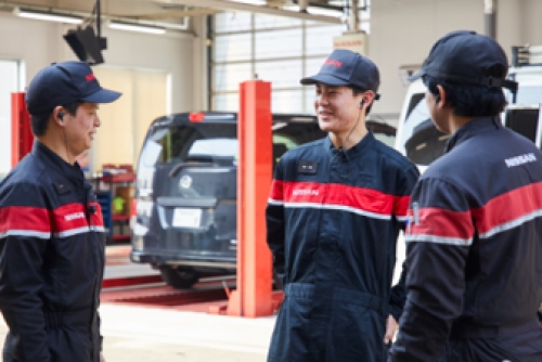 自動車整備職（TS）／地元で活躍！／岐阜日産は黒字経営をつづけています！／岐南町