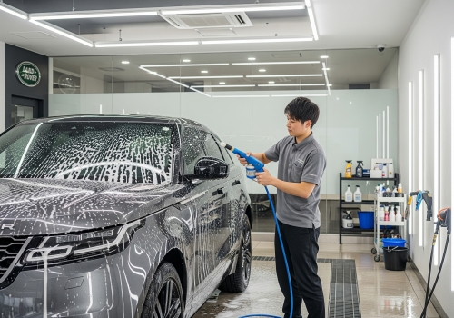 洗車回送スタッフ✨未経験歓迎✅年休115日超！一流ブランドの“顔”になる受付