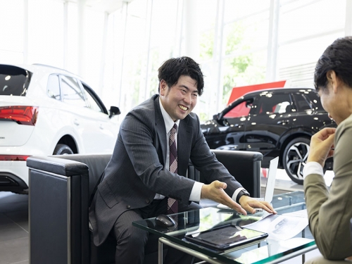 セールス職／Audi正規ディーラー✅面談確約✨カジュアル面談実施中
