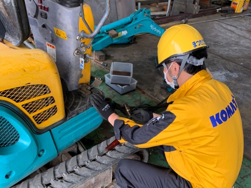 【２級整備士以上の方／建設機械の整備士】建機経験が無い方も歓迎！毎週日曜・祝日定休＋土曜交代制で休み