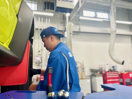 スズキ正規ディーラーの整備士◆福利厚生・ワークライフバランス充実！