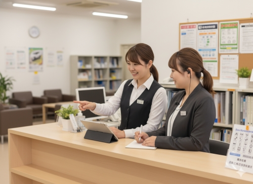 ✅未経験から安心スタート！ペア体制で学ぶフロント受付✨