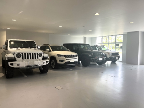 きれいな室内駐車場♪