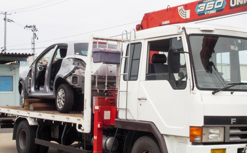 車両の引取りは営業ではなく、引取スタッフが行います！
