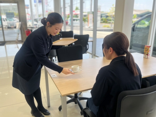 お客様とのコミュニケーション！