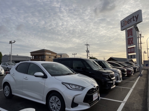 展示場／車1台ずつ丁寧に管理しています