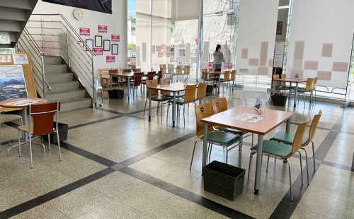 夏や冬も快適に業務を行うことができるよう