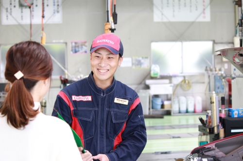 接客にも力を入れています