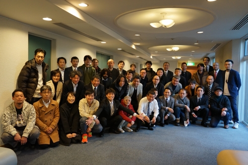 経営計画発表会集合写真