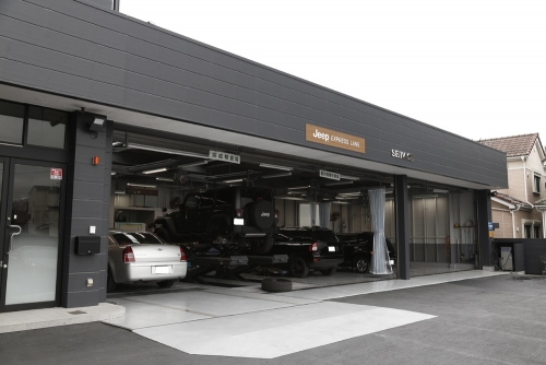 サービス工場の景観