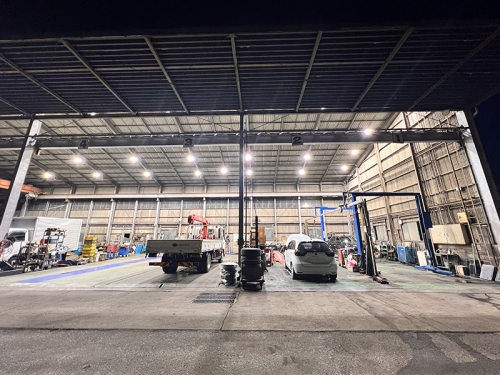 ◆設備が整い、安心して作業できる