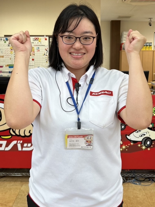 車検のコバック大船渡店の店長の佐々木です。