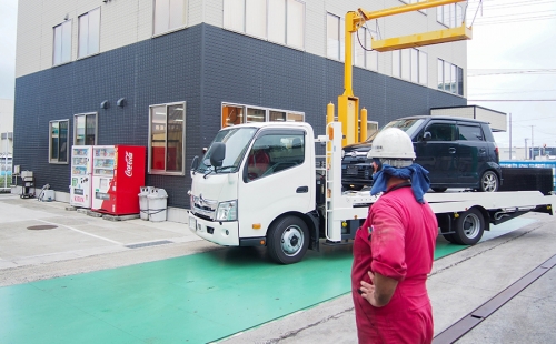 引取りスタッフは営業活動は行いません！