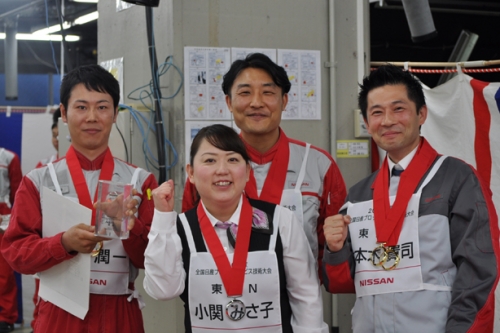 2016年度全国日産首都圏ブロック技術大会　優勝チーム