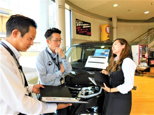 和気あいあいとした職場です！