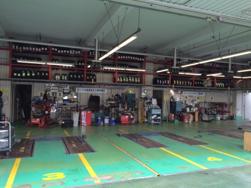 工場内の様子です。