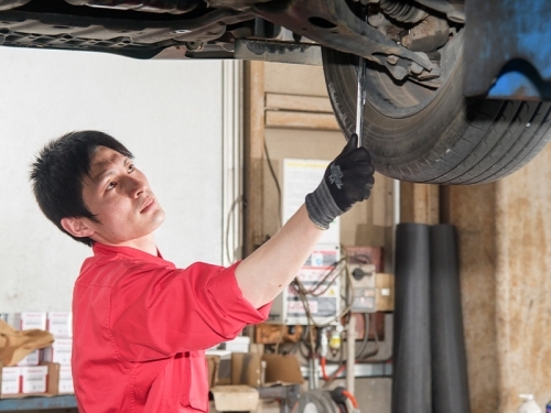多種多様な車種の整備に関わることができる