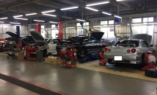 当社のモータースポーツ室