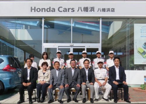 本田技研工業８代目社長八郷隆弘来訪時