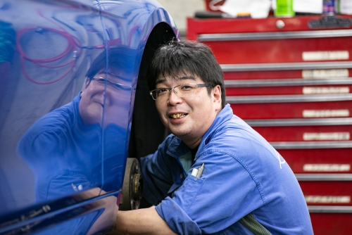 メカニック責任者の柴田です