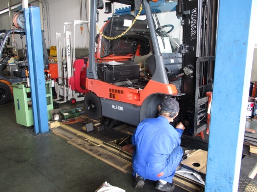 整備作業の一コマです！