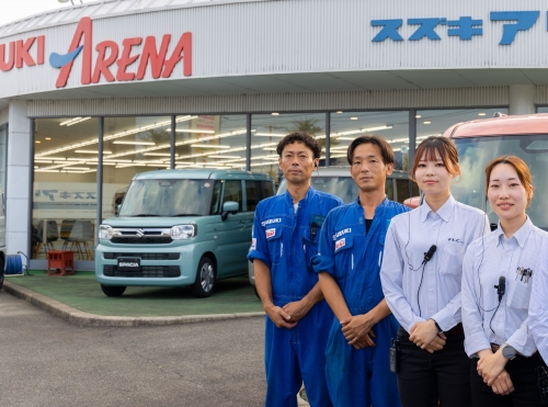 一緒に働くスタッフ