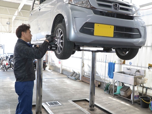 自動車整備士資格の取得を支援！