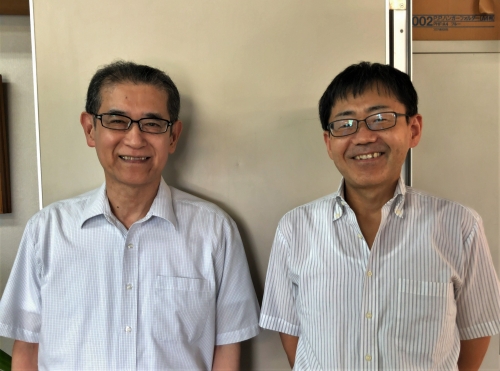 社長の森田と経理課長の酒井です。