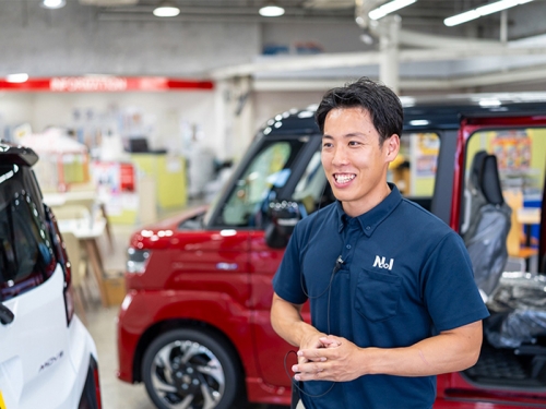 クルマ好きが集まる職場