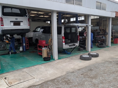 地元密着型の整備工場！