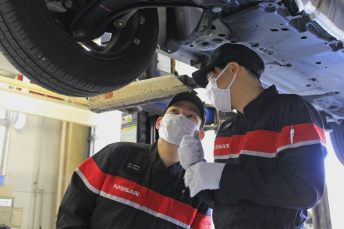 困ったときはお互いにフォローしながら仕事をしています