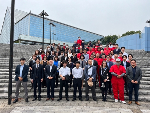 定期的にバーベキューなど親和会を開催