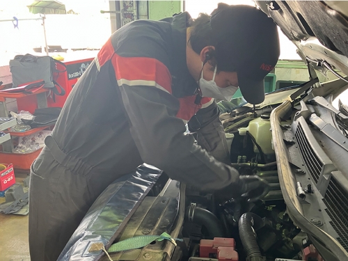 メカニック現場