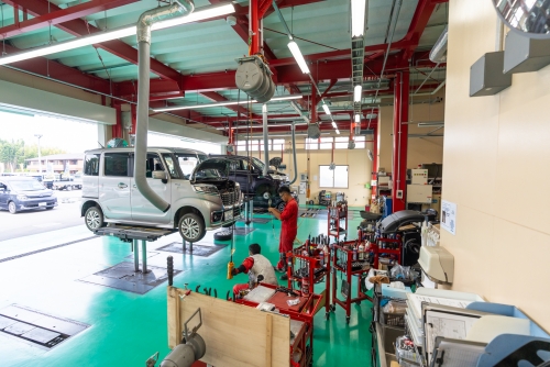 クルマ好きが集まる職場