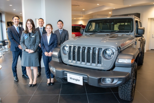 きれいなショールームでお客様をお出迎え♪