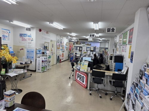 清潔なフロントロビー